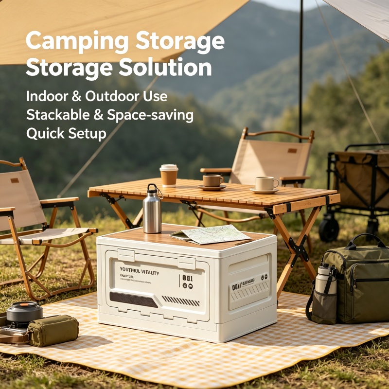 Outdoor Storage Box Camping Fo - Outdoor Camping Folding Storage Box recension och pris