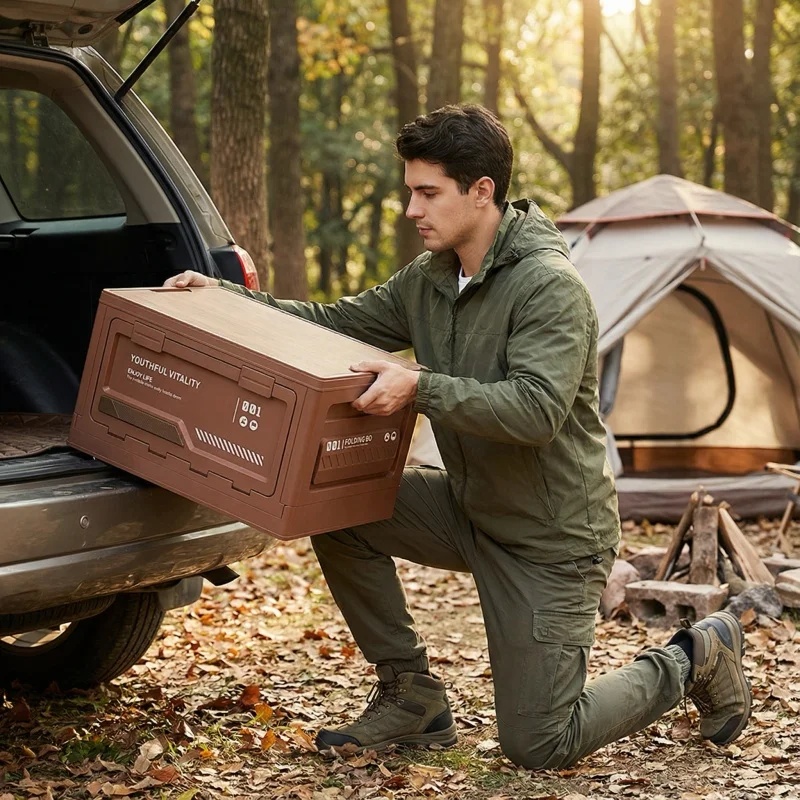 Outdoor Storage Box Camping Fo - Outdoor Camping Folding Storage Box recension och pris