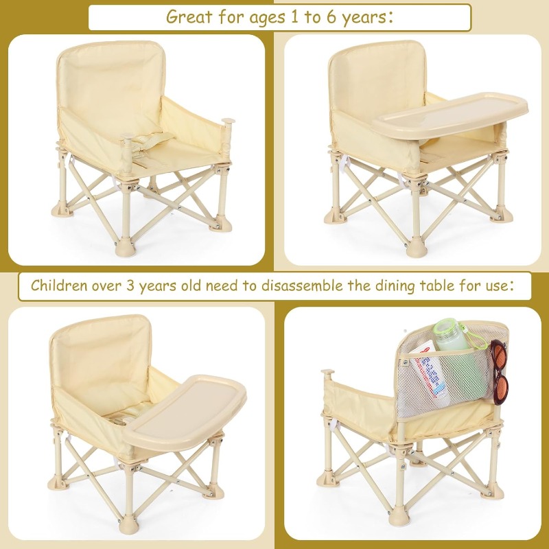 Baby Outdoor Beach Chair with  - Outdoor Camping Table Foldable recension och pris