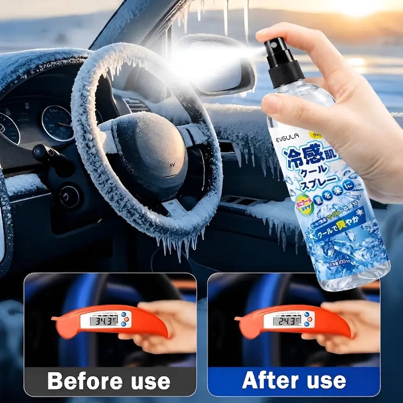 Cooling Spray Instant Cooling  - Outdoor Camping Essentials recension och pris