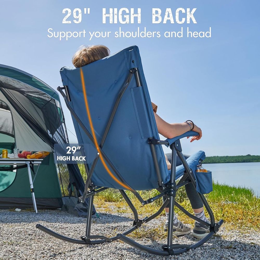 olding Rocking Camping Chair O - Outdoor Camping Rocker recension och pris