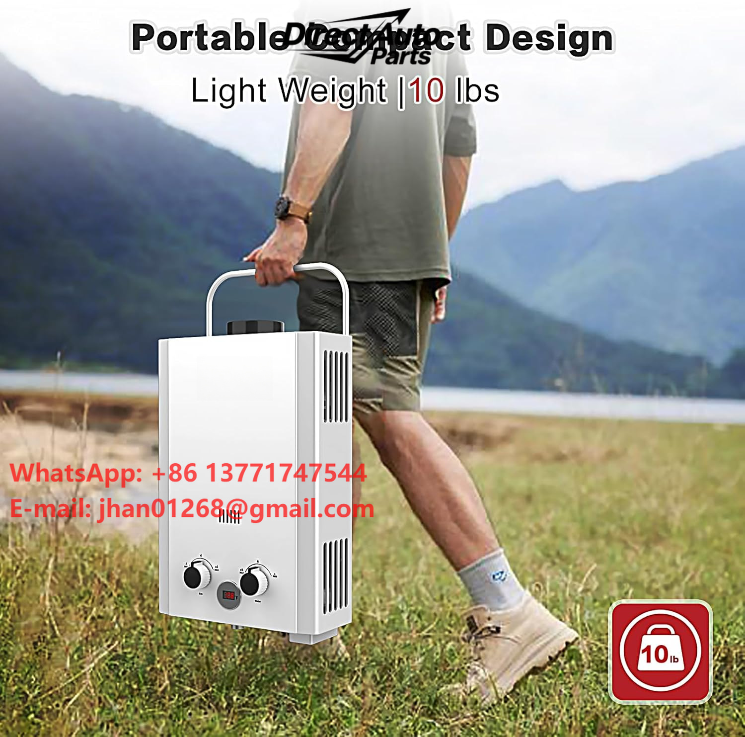 Propane Tankless Water Heater  - Outdoor Camping Hot Water Heater recension och pris