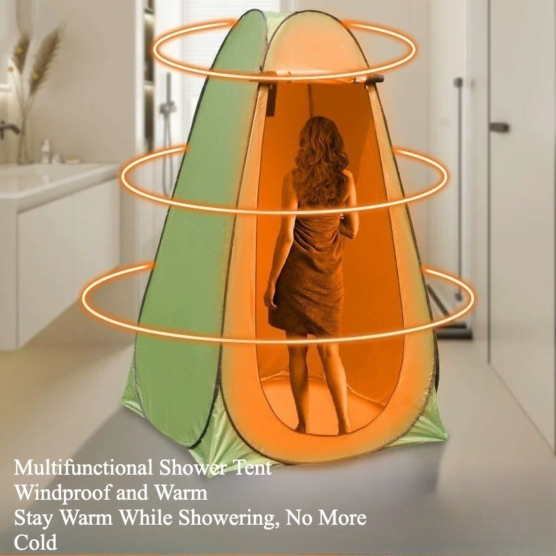 Upgraded Portable Pop Up Showe - Outdoor Camping Toilet Tent recension och pris