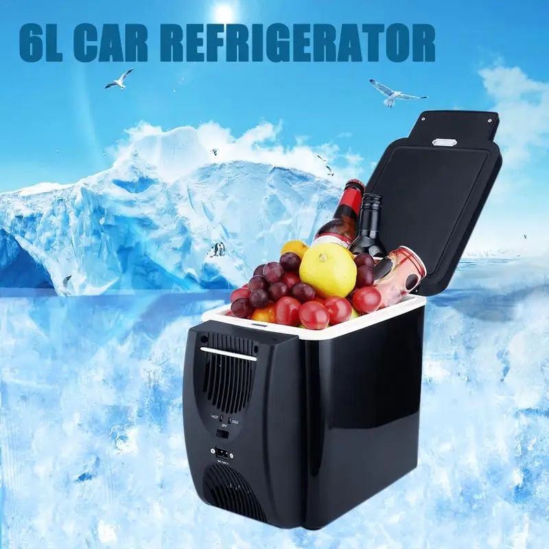 Portable Mini Car Refrigerator - Outdoor Camping Fridge recension och pris