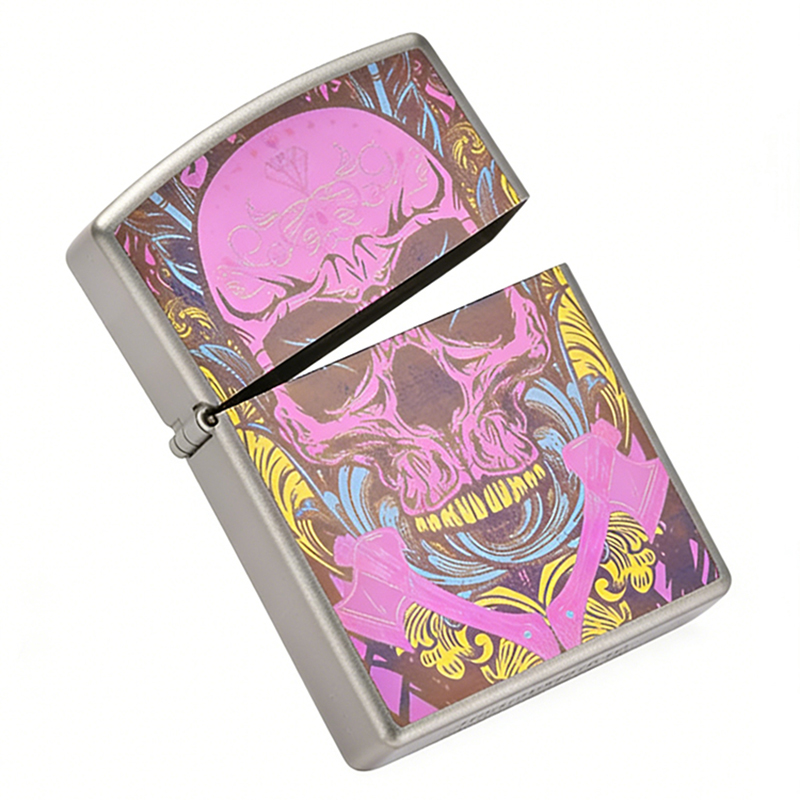 Pink Skull Titanium Alloy Ligh - Outdoor Windproof Lighter recension och pris