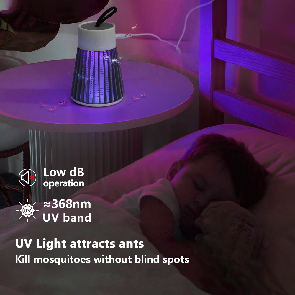 Electric Mosquito Killer Lamp  - Outdoor Camping Bug Zapper recension och pris