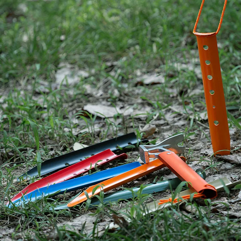 6PCS Beach U-Shape Tent Stakes - Outdoor Camping Tarp recension och pris