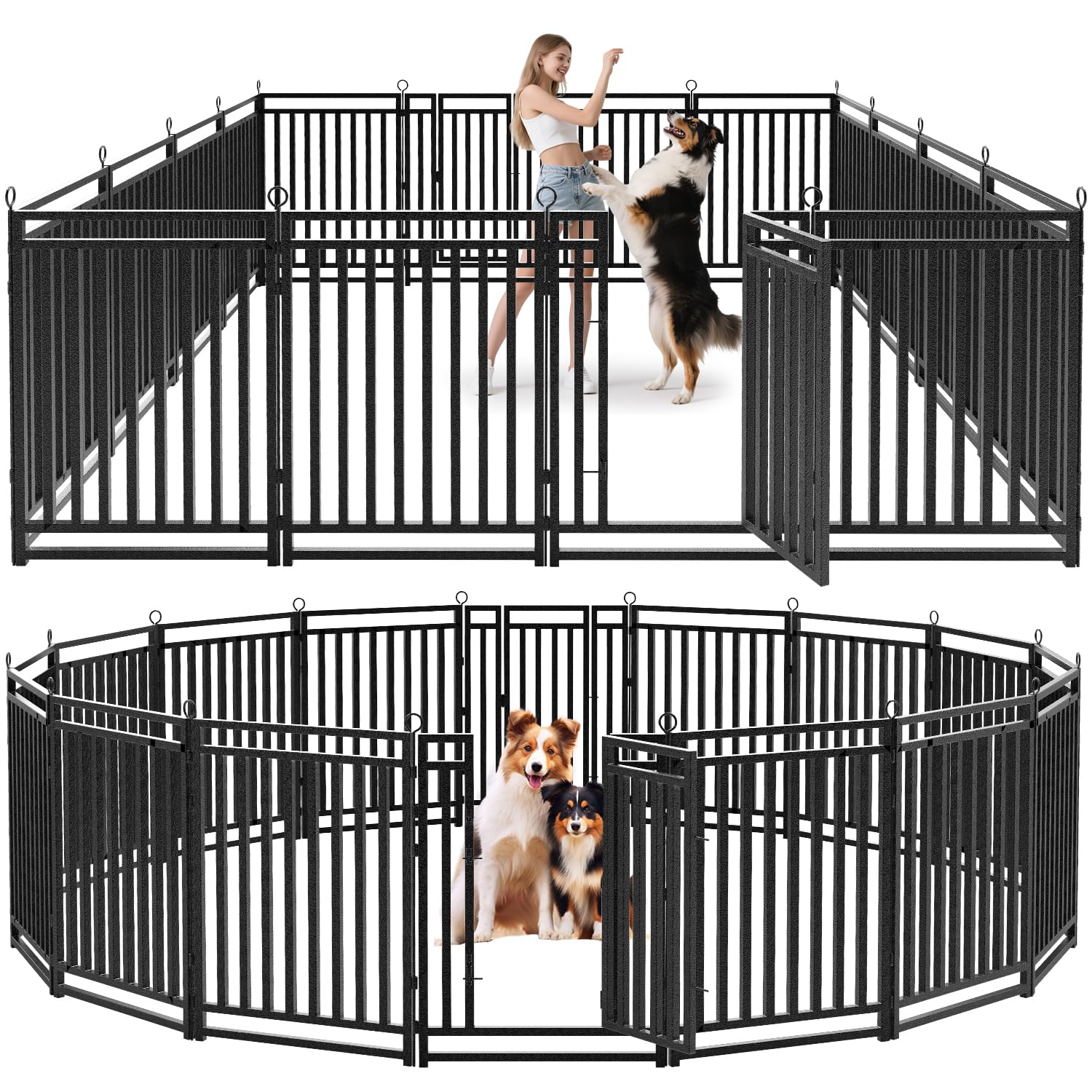 Thickened Outdoor Dog Fence 40 - Outdoor Camping Dog Fence recension och pris