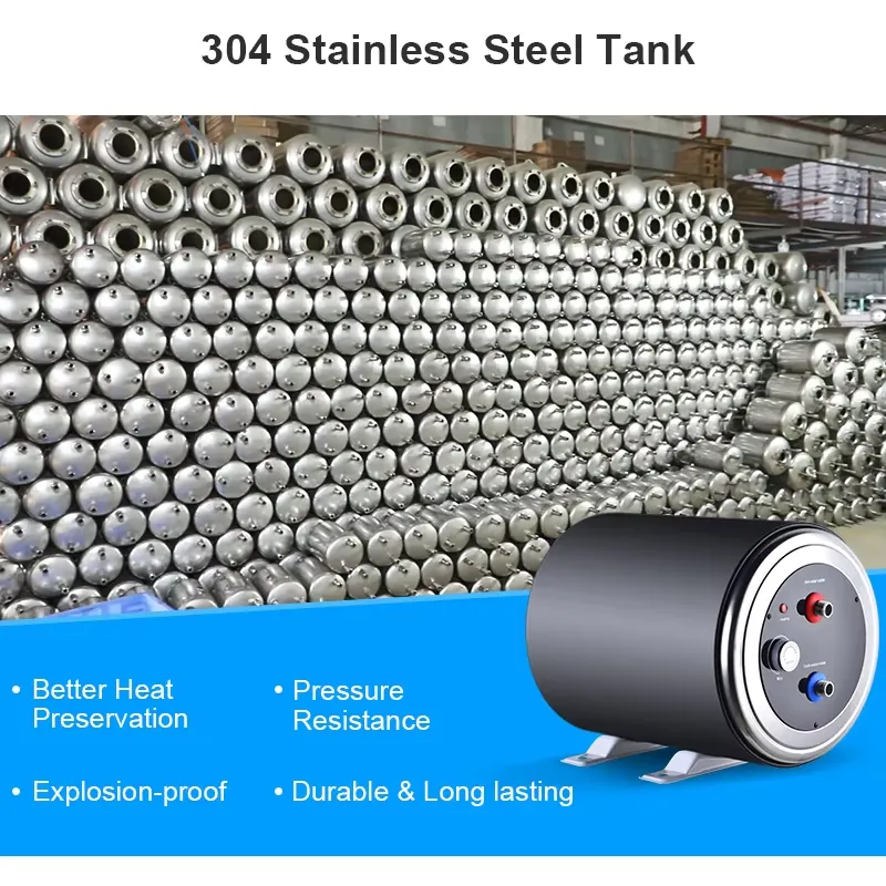 304 Stainless Steel Electric W - Outdoor Camping Hot Water Heater recension och pris
