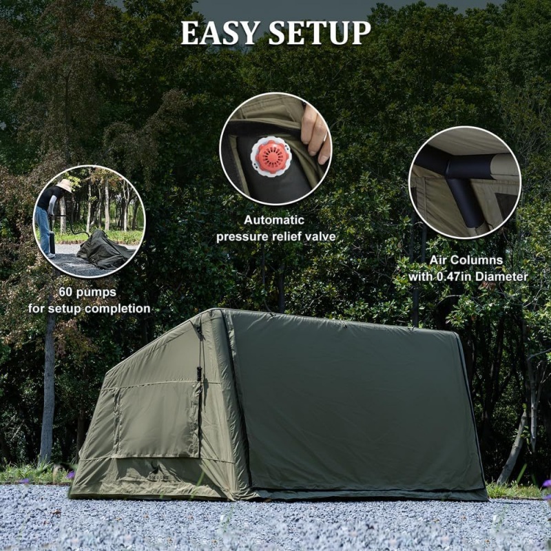 Outdoor Automatic Inflatable C - Outdoor Camping Tent Waterproof recension och pris