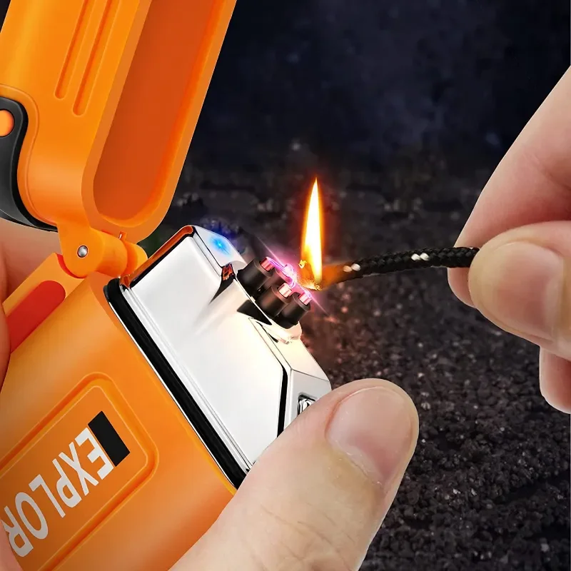 2023 NEW Waterproof Double Arc - Outdoor Windproof Lighter recension och pris