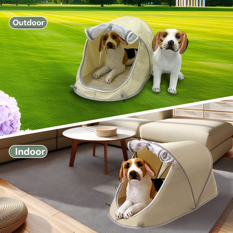 New Portable Pop Up Dog Tent O - Outdoor Camping Dog Fence recension och pris