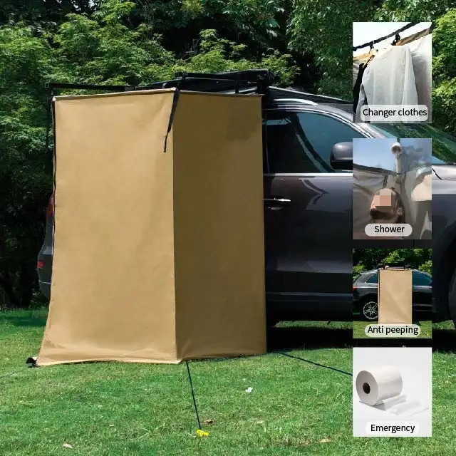 Outdoor car side bath tent sho - Outdoor Camping Toilet Tent recension och pris