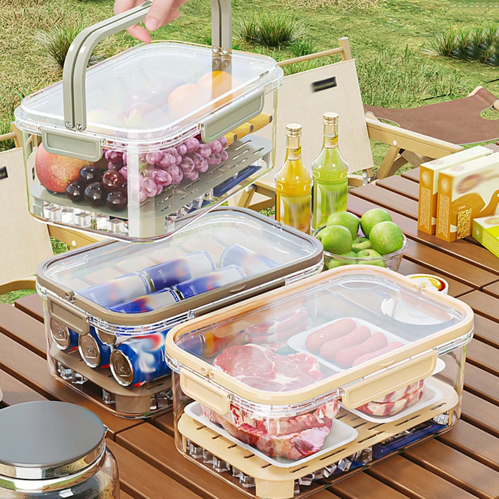 Portable Food Storage Containe - Outdoor Camping Box recension och pris