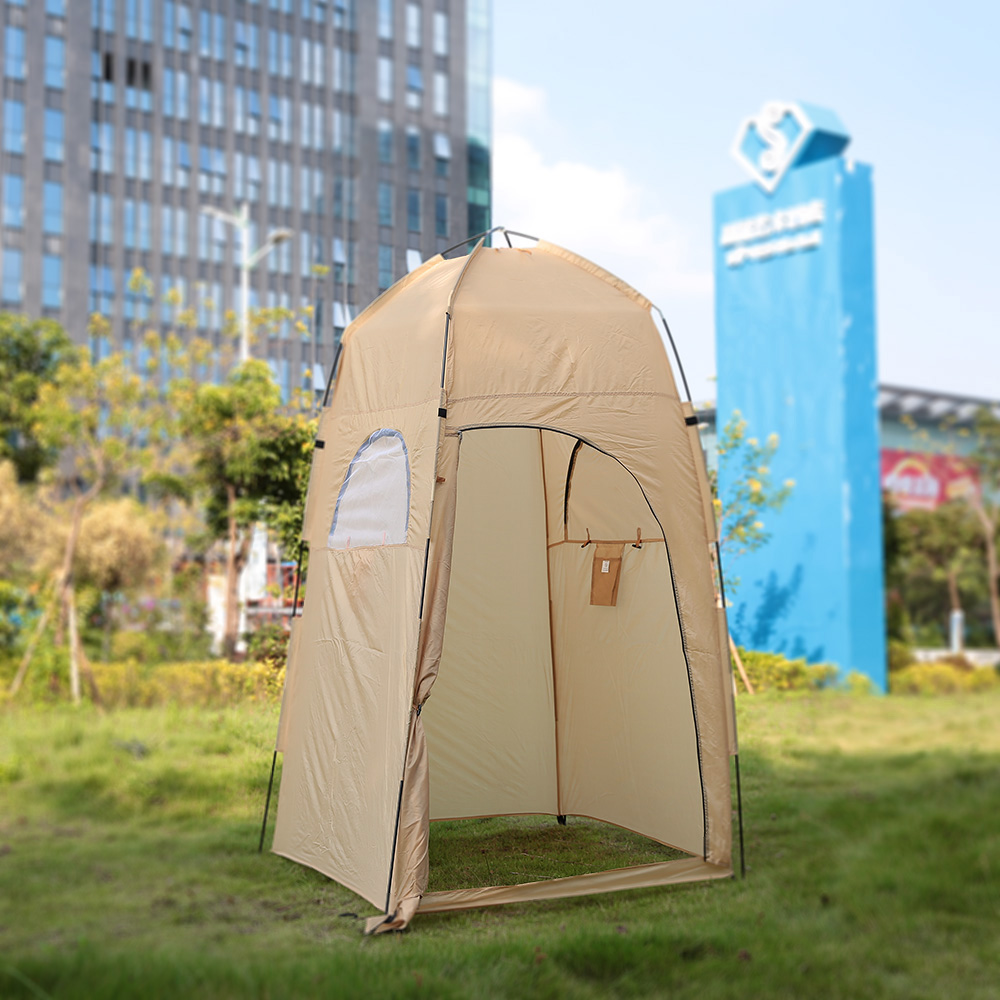 Portable Outdoor Shower Bath C - Outdoor Camping Toilet Tent recension och pris