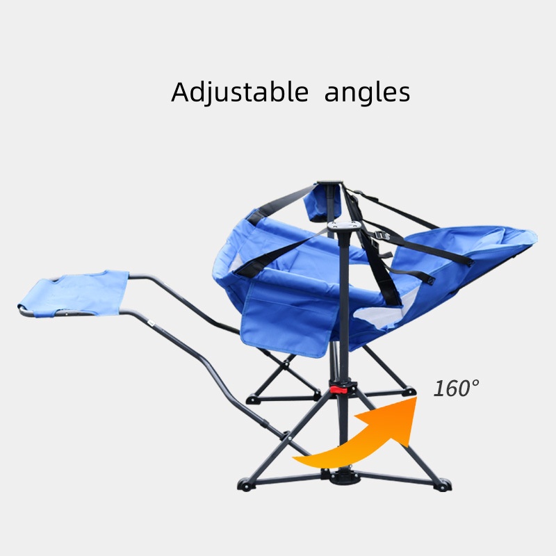 Swinging Portable Folding Camp - Outdoor Camping Rocker recension och pris