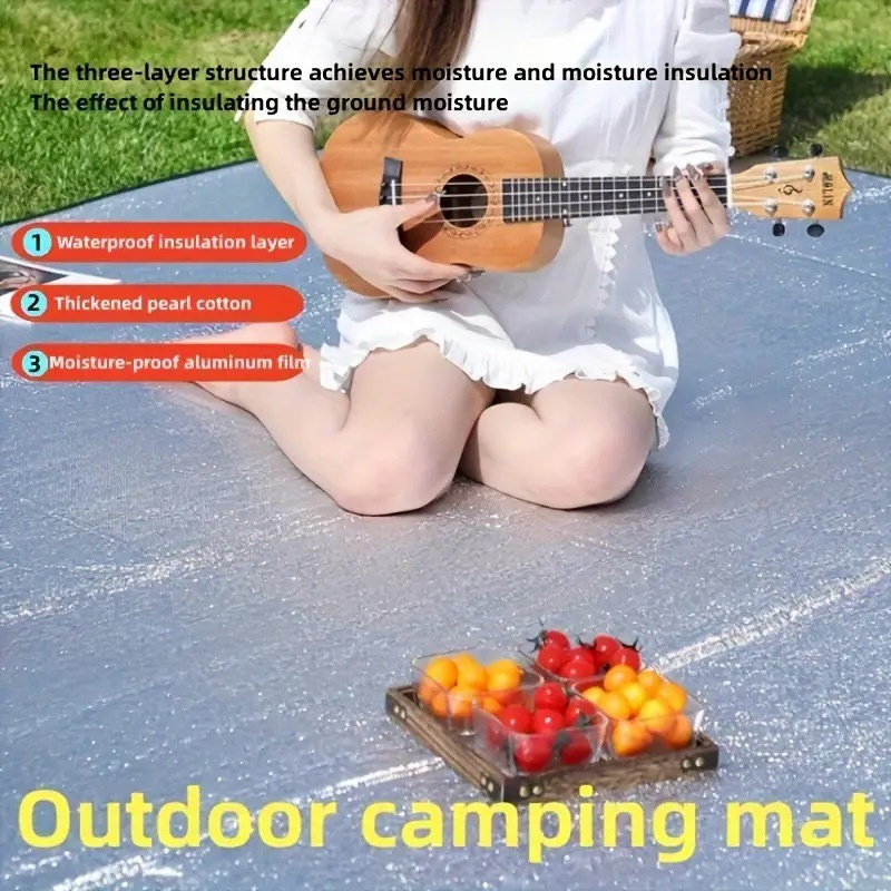 Camping Mat Foam Foil Blanket  - Outdoor Camping Heated Blanket recension och pris