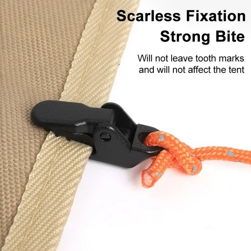 10/20pcs Sturdy Tent Clips for - Outdoor Camping Tarp recension och pris