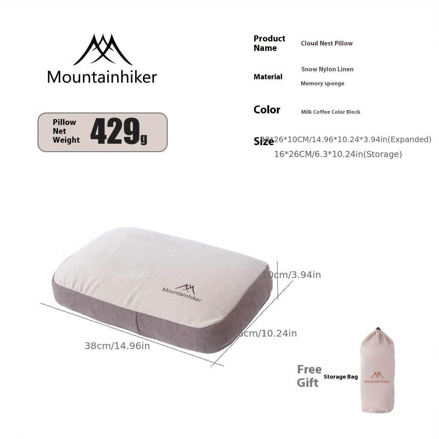 Mountainhiker Self inflating s - Outdoor Camping Essentials recension och pris