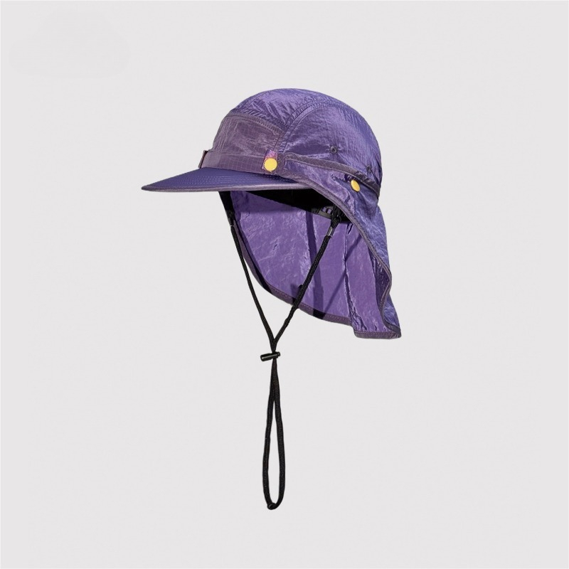 Japanese Detachable Shawl Suns - Camping Outdoor Quick Drying Sun Neck Protection Cap Hat recension och pris