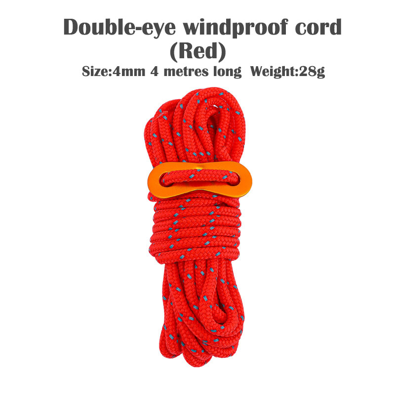 Tent Ropes 4mm Reflective Cord - Outdoor Camping Tarp recension och pris