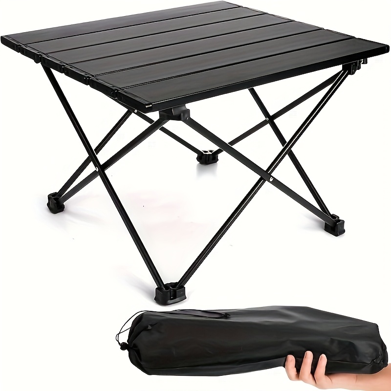 Portable Foldable Camping Side - Outdoor Camping Table Foldable recension och pris