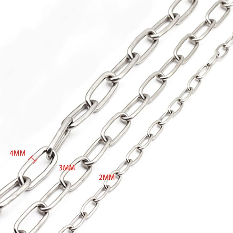 Stainless Steel Chains Sling L - Outdoor Camping Dog Fence recension och pris