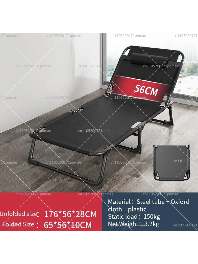 Metal Folding Single Bed Moder - Outdoor Camping Folding Chair recension och pris