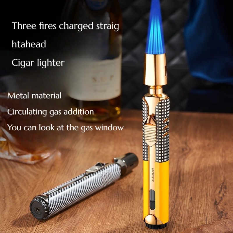 JOBON Metal 3 Flame Windproof  - Outdoor Windproof Lighter recension och pris