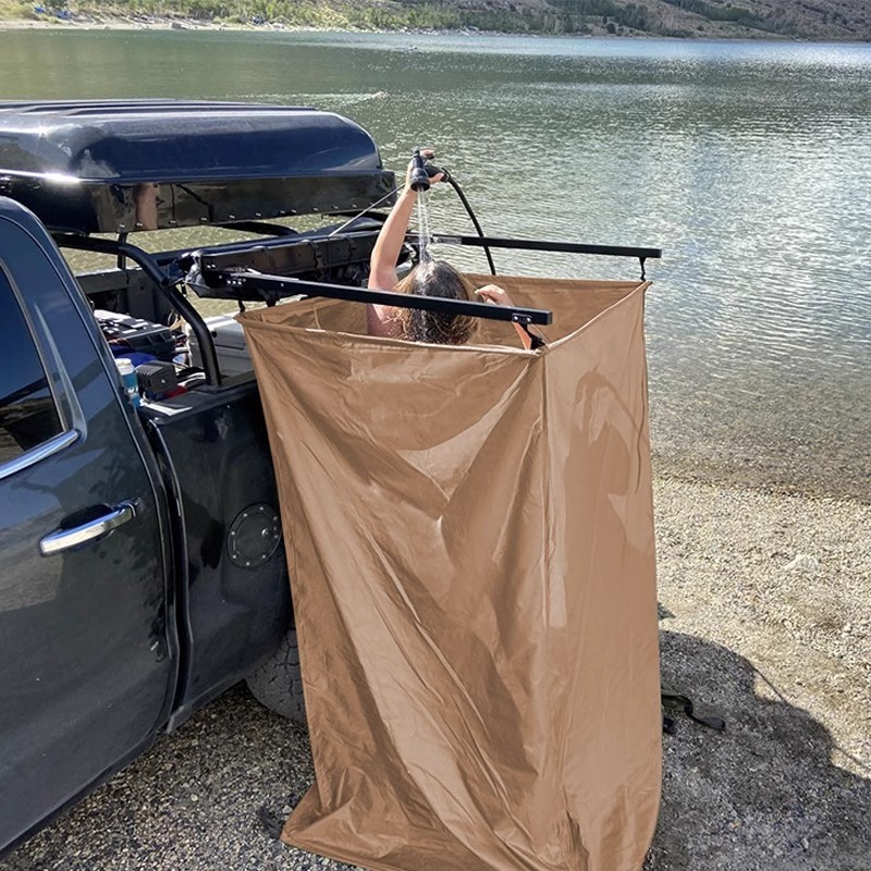 Foldable camping mobile toilet - Outdoor Camping Toilet Tent recension och pris