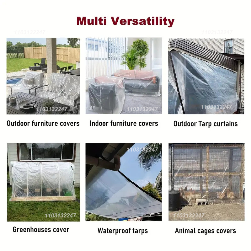 Transparent Outdoor Tarpaulin  - Outdoor Camping Dog Fence recension och pris