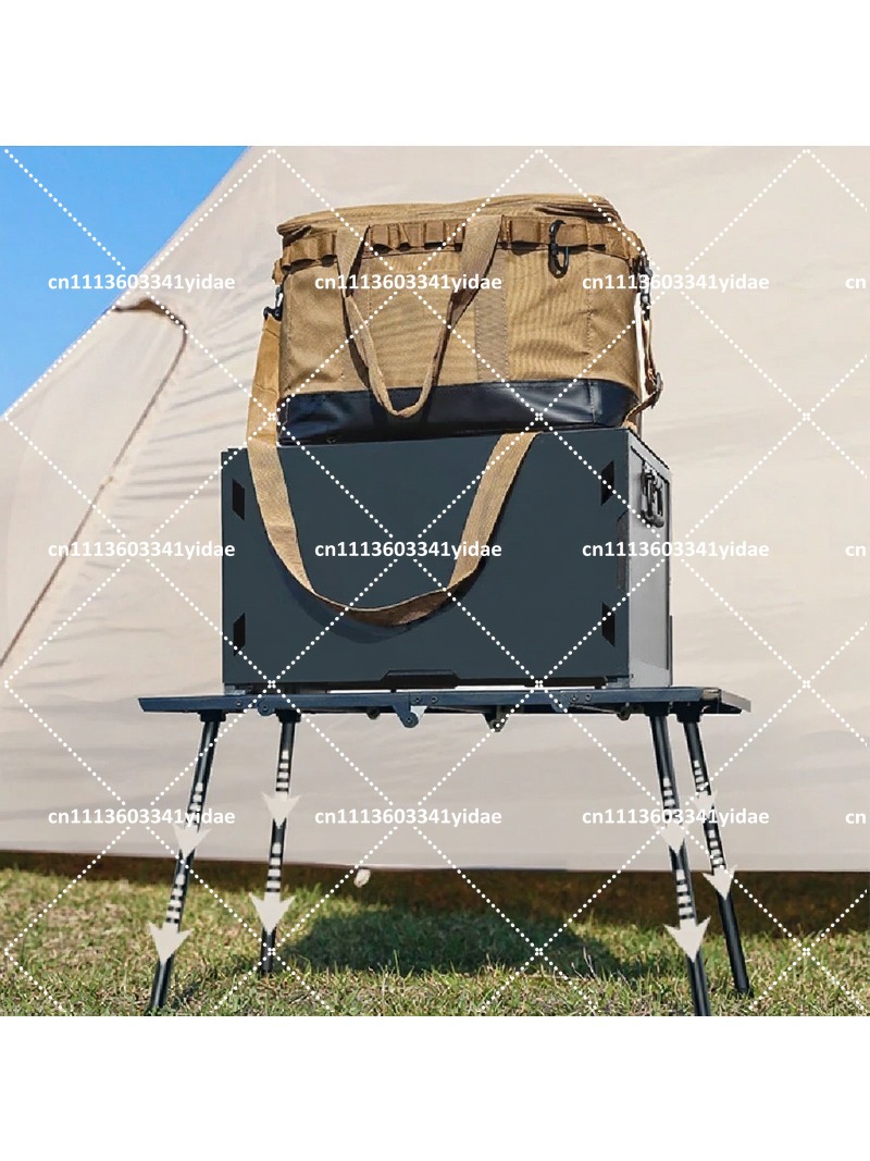 Portable Foldable Tactical Cam - Outdoor Camping Table Foldable recension och pris