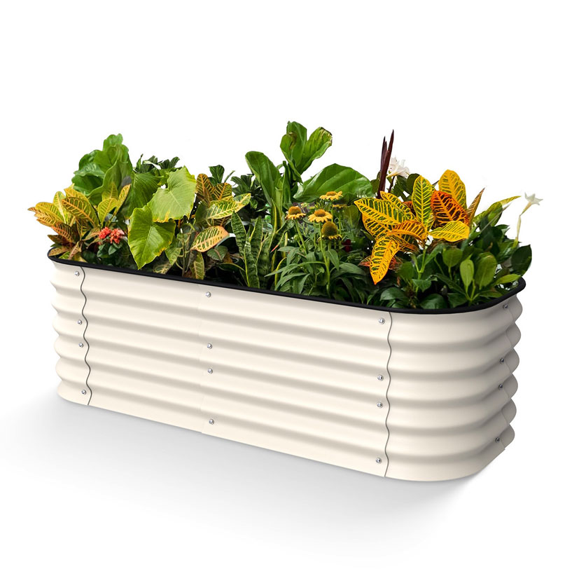 Garden Vegetable Bed Metal Pla - Outdoor Camping Box recension och pris