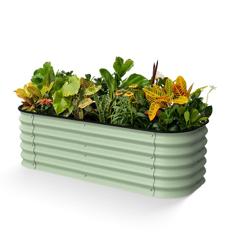 Garden Vegetable Bed Metal Pla - Outdoor Camping Box recension och pris