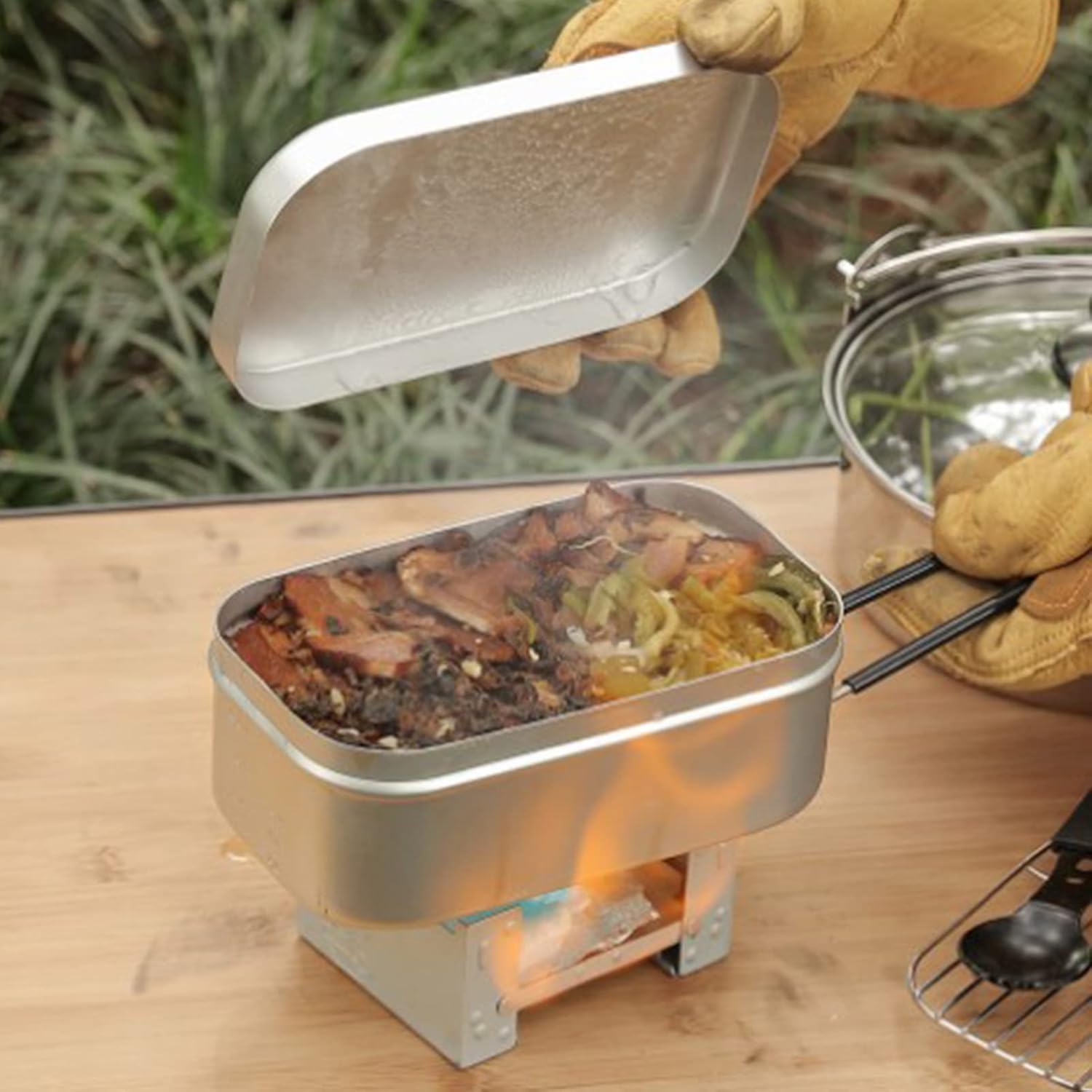 Foldable Bento Box Handle, Lun - Outdoor Camping Essentials recension och pris
