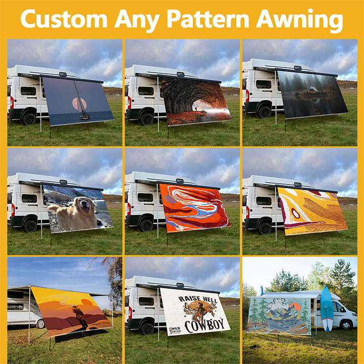 Custom Pattern UV Resistant Fo - Outdoor Camping Tarp recension och pris