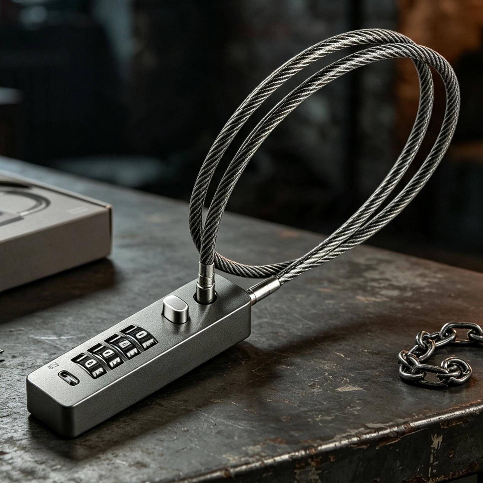 Bike Lock Combination Bicycle  - Urban Outdoor Camping recension och pris