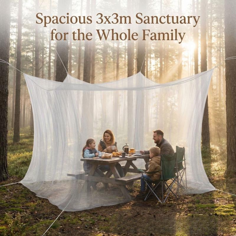 Summer Outdoor Mosquito Net 30 - Outdoor Camping Bug Zapper recension och pris