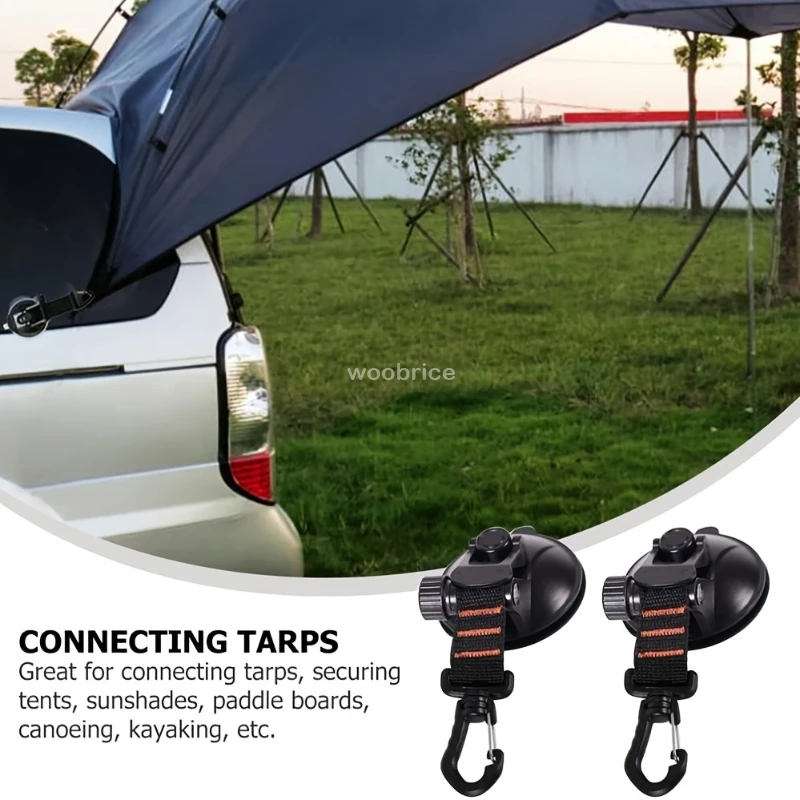 1/8 Pcs Car Tent Suction Cups  - Outdoor Camping Tarp recension och pris