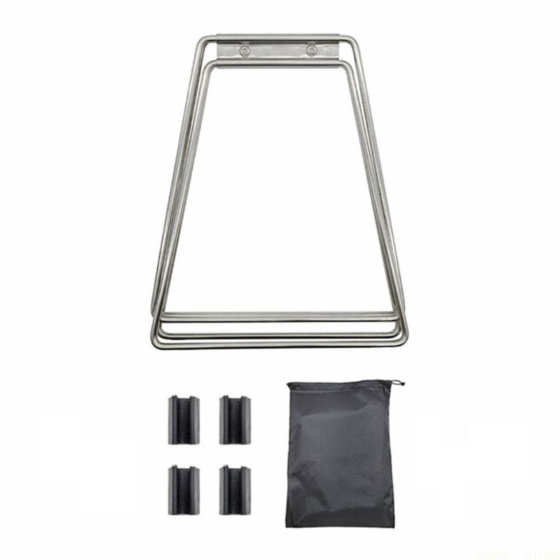 U2JB Camping Foldable Metal St - Outdoor Camping Folding Storage Box recension och pris