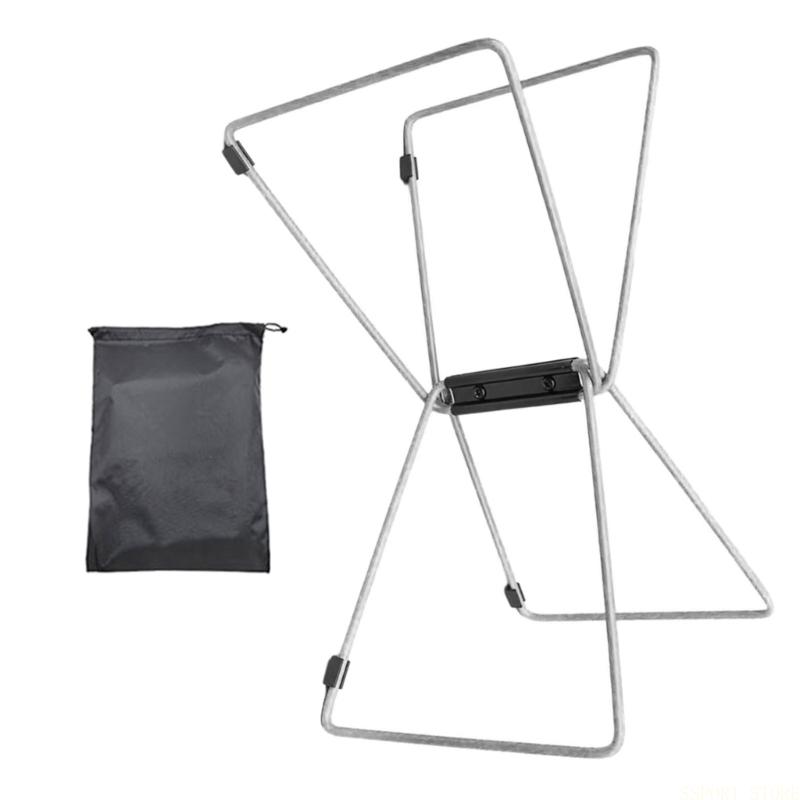 U2JB Camping Foldable Metal St - Outdoor Camping Folding Storage Box recension och pris