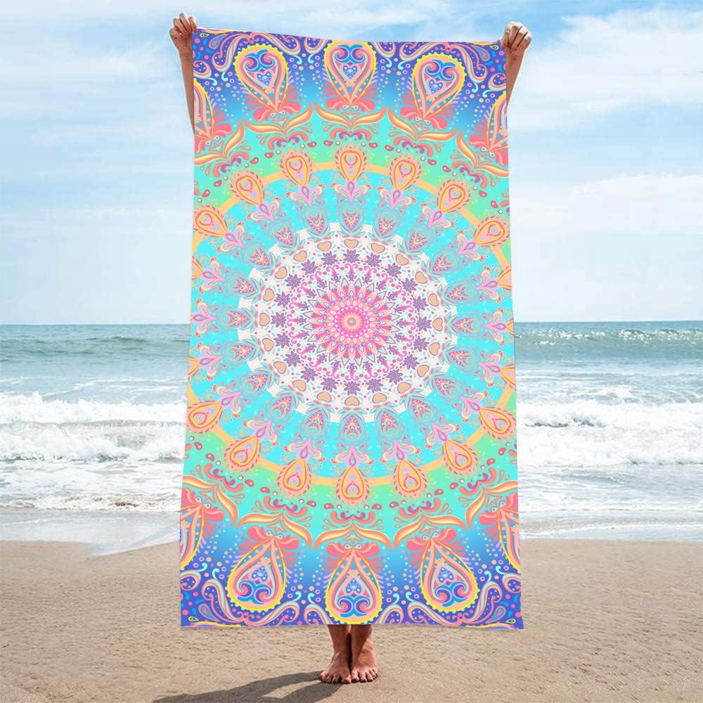 Mysterious Pattern Beach Towel - Camp Towel Microfiber recension och pris
