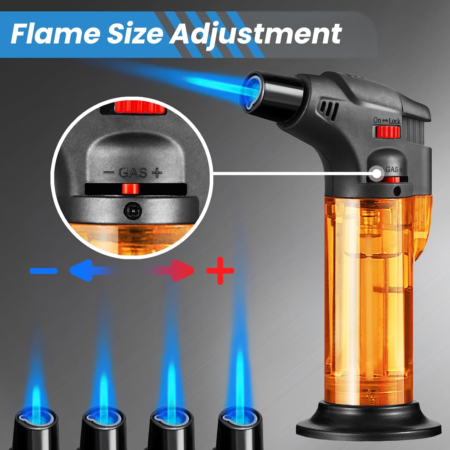 Butane Refillable Jet Flame To - Outdoor Windproof Lighter recension och pris