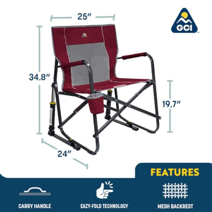 Freestyle Rocker Camping Chair - Outdoor Camping Rocker recension och pris