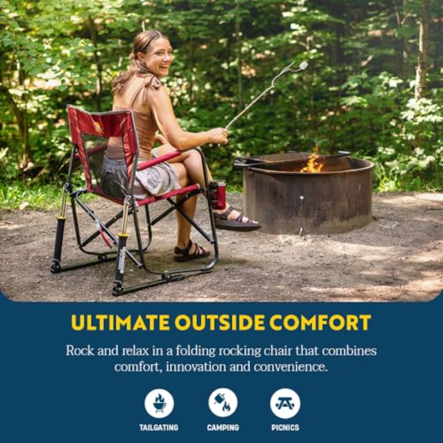 Freestyle Rocker Camping Chair - Outdoor Camping Rocker recension och pris