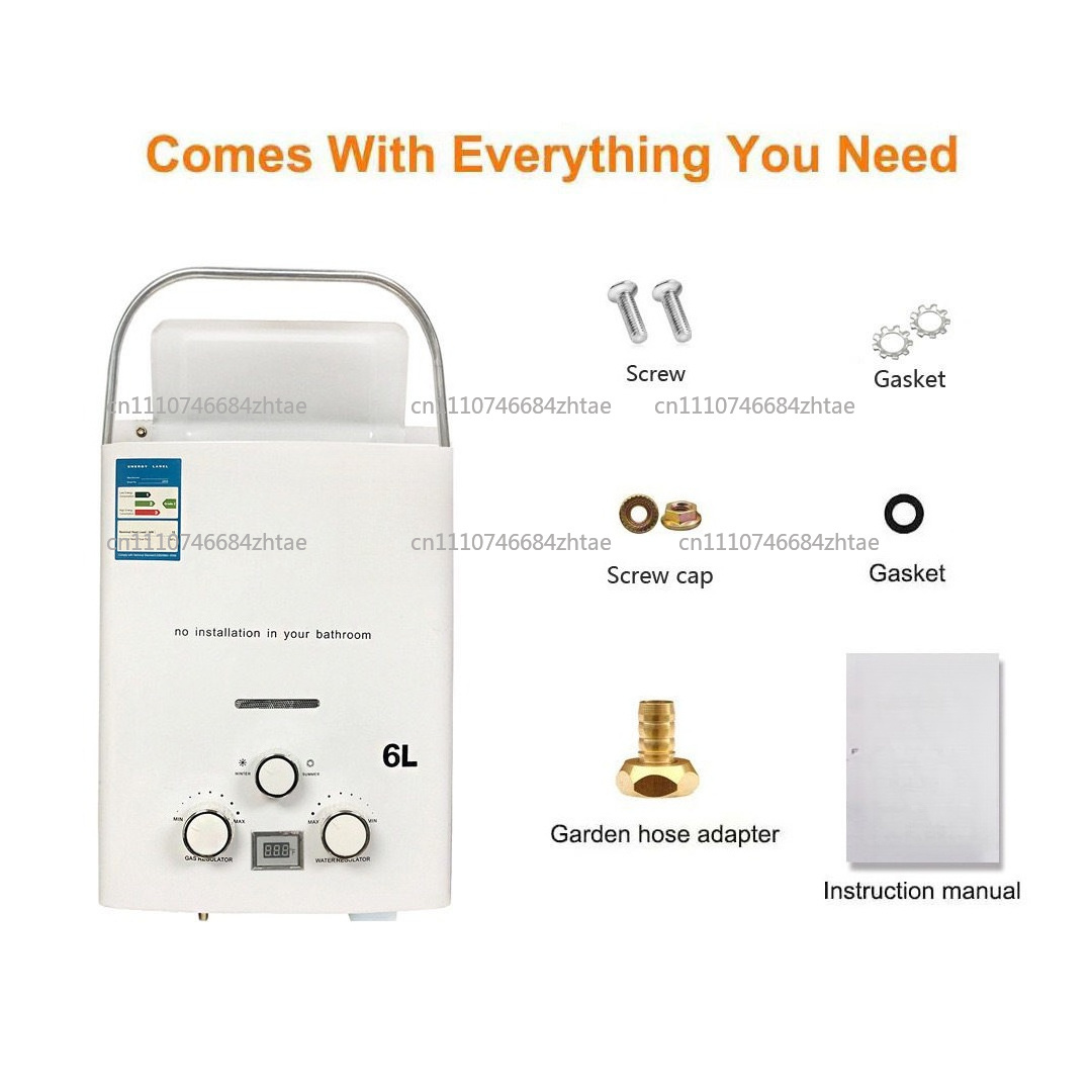 Propane LPG  Gas Tankless Wate - Outdoor Camping Hot Water Heater recension och pris