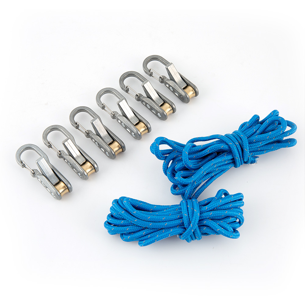 LOZLIN 8-Piece Rope Set with R - Outdoor Camping Tarp recension och pris